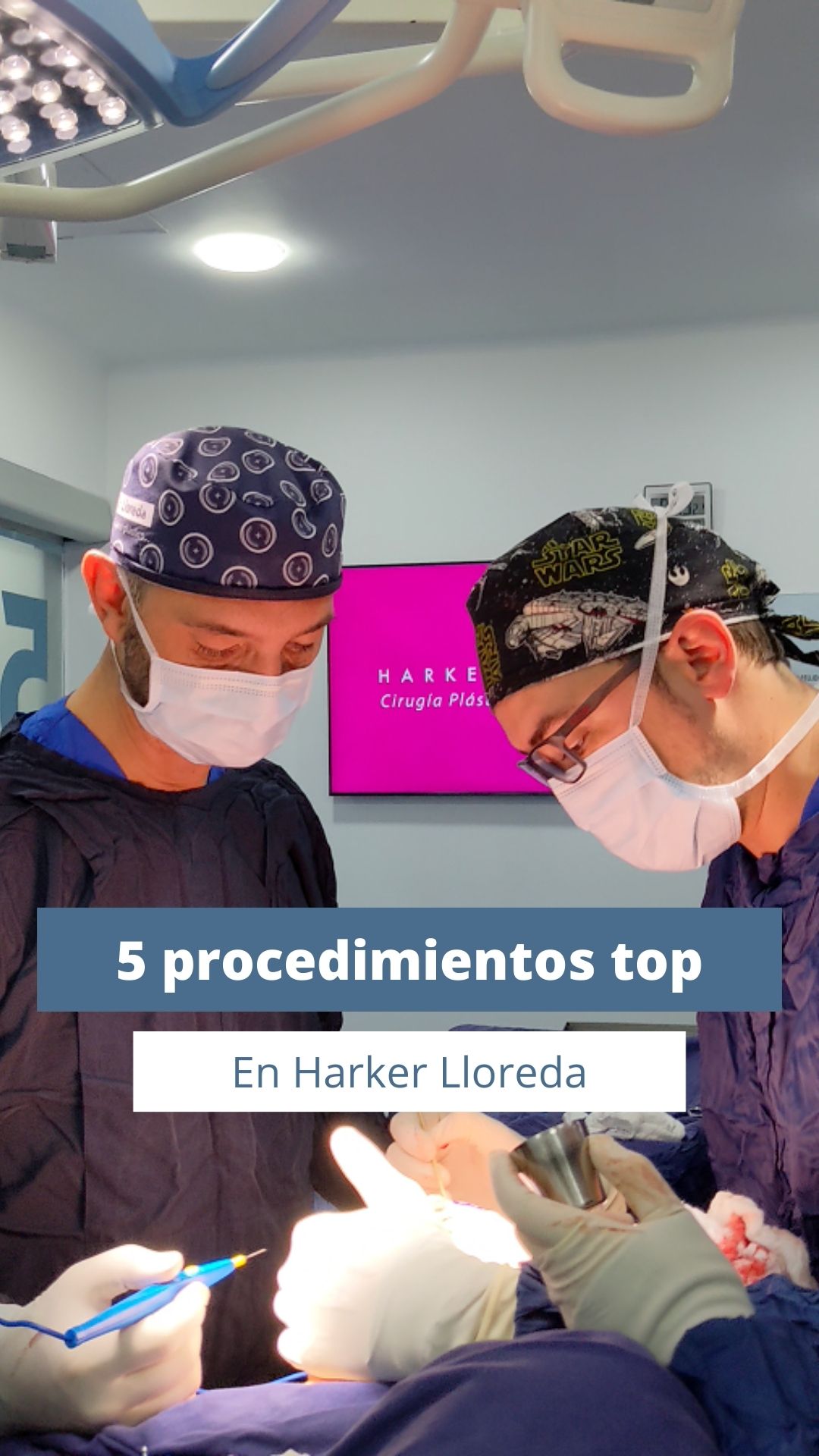 Top 5 de procedimientos en Harker / Lloreda