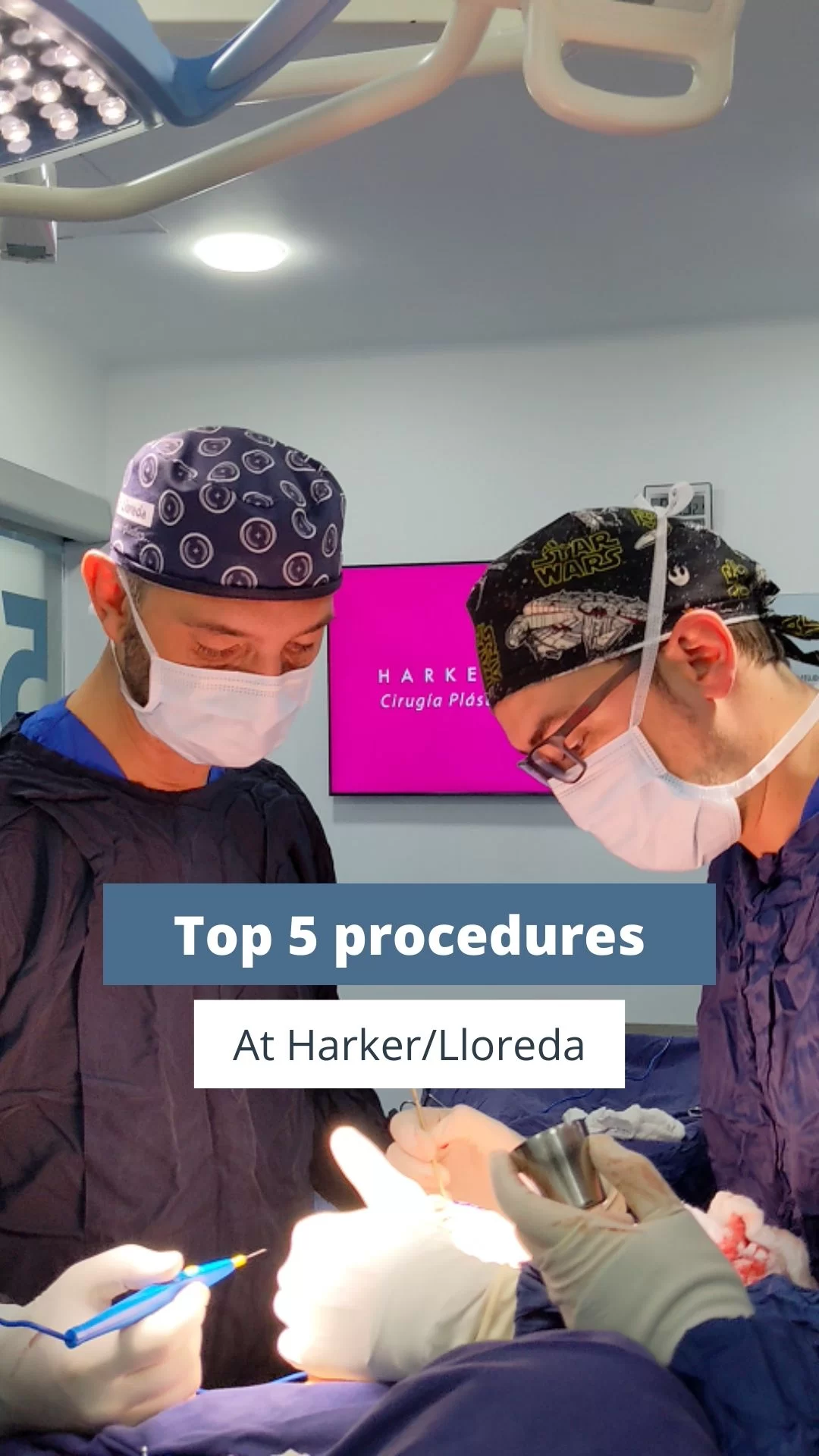 Top 5 procedures at Harker / Lloreda